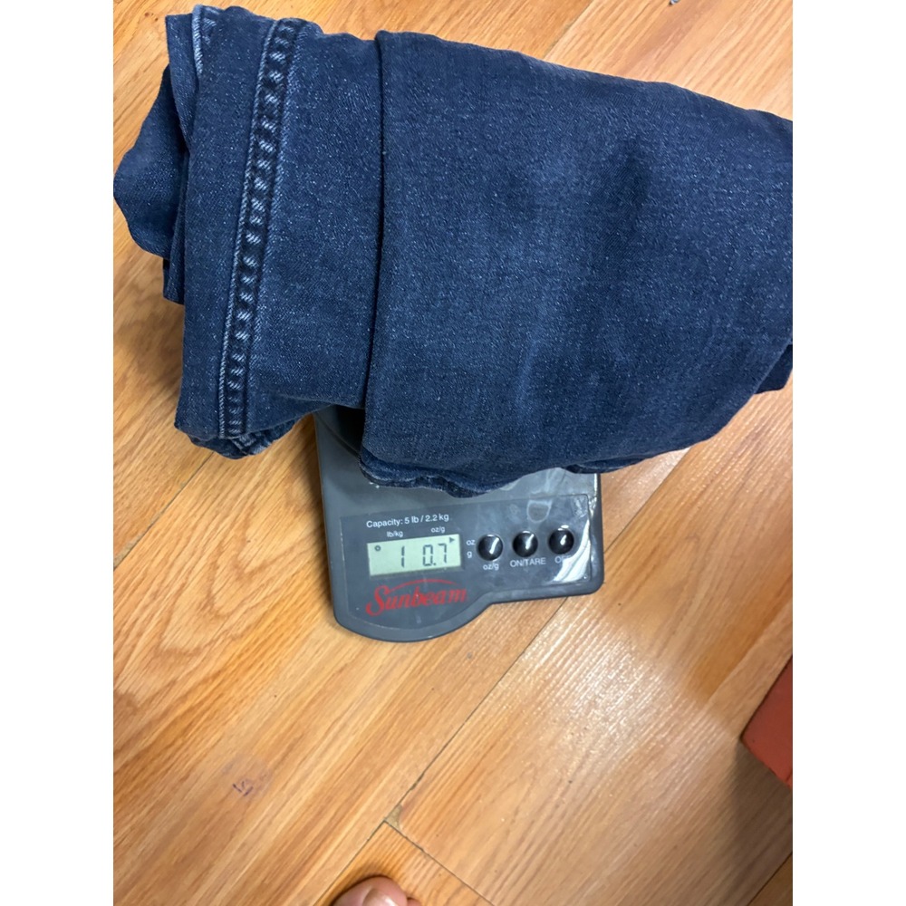 Calvin Klein Modern Slim Jeans Indie Sleaze Minimalist Indigo - 28 Dark Blue - Picture 11 of 11